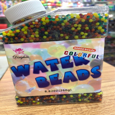 [Factory Express] Water Beads Water Gun Marbles Garden Cultivation Substrate Nutrient Soil Absorbent Crystal Mud 270 G/bottle