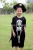 1730 Children's Skull Ghost Clothes with Skeleton Print Makeup Ball Garment Halloween Costume Clothes Bar Diba