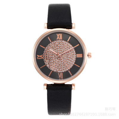 New Ladies Watch Watch Leather Watch Strap Student's Watch Popular Trendy Unique Fashion Classic Gypsophila Watch