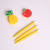 Creative Fruit Pencil Sharpener PVC Environmentally Friendly Soft Glue Pencil Sharpener Customized Children's Penknife Factory Direct Sales Small Gift