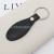 Classic Men's Car Keychain Exquisite Leather Waist Hanging Metal Keychains Gift Key Pendants Custom Logo