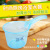 Manufacturer direct selling plastic fashion transparent size water ladle kitchen supplies water ladle long handle durable