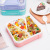 New square, simple and stylish Japanese bento box, sealed sealed lunch box, student lunch box, microwave lunch box