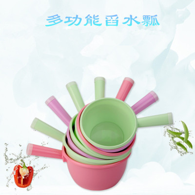 Manufacturers direct sales household plastic gourd gourd baby shampoo spoon kitchen supplies water spoons spoons hot