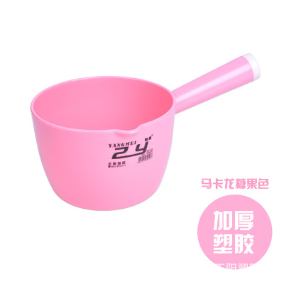 Manufacturers wholesale thickened plastic color water ladle creative simple ladle household kitchen supplies drop water ladle