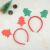 Christmas Headband Children Adult Sequin Cloth Antlers Headband Party Packaging Cute Head Buckle Christmas Decoration