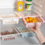 Refrigerator plastic storage basket food and beverage drawer type storage box kitchen debris sorting box storage basket