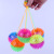 Flash Acanthosphere Children's Flash Two-Color Ball Night Market Luminous Massage Ball Stall Hot Selling Source of Goods Factory Wholesale