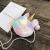 Unicorns and children's small purse stuffed toys