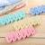 Multi-function clothes-hanging clip clothes- dried clip plastic oval clothes small clip clothing store small clip