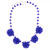 European and American foreign trade new necklace high - grade fashion creative checking rice beads crystal flowers necklace getting necklace ornaments