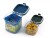 Manufacturer direct selling 6566 zhigan bomb lid sealed pot household transparent plastic tea canes moisture-proof preservation box