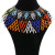 Europe and the United States new hand - woven rice beads necklace necklaces ethnic style of foreign trade cross - border colorful shawl collarbone necklace ornaments