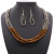 European and American Bohemia mi bead necklace female fashion retro handmade wooden bead multilayer necklace set wholesale