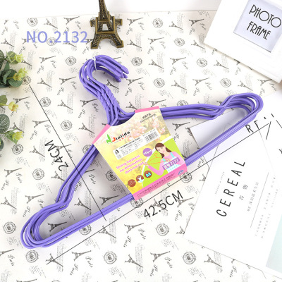 Dip coat hangers daily department store household clothes hangers drying manufacturers direct sales thickening without trace hanger