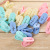 Multi-function clothes-hanging clip clothes- dried clip plastic oval clothes small clip clothing store small clip