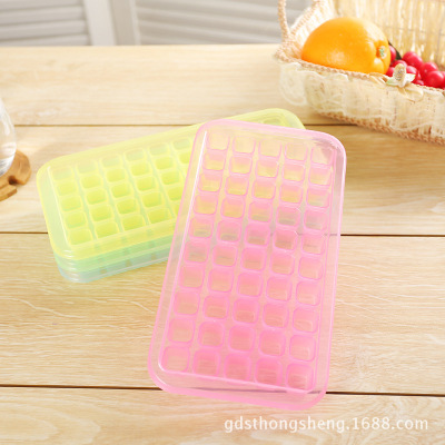 Manufacturer direct selling square plastic ice grid PP plastic ice grid creative small block ice grid 50 ice grid