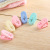 Multi-function clothes-hanging clip clothes- dried clip plastic oval clothes small clip clothing store small clip