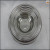 Df99537 Non-Magnetic Soup Plate Stainless Steel Soup Plate Soup Plate Basin Soup Bowl Noodle Bowl Children's Bowl Restaurant School Canteen Kitchen