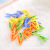 Manufacturer direct household wet products 20 color plastic clips olive shaped plastic clothes clips