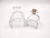 Factory direct sales square yurts model aromatherapy bottle volatile aromatherapy bottle glass aromatherapy bottle