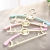 Cartoon bear children expansion baby hanger wholesale baby clothes small plastic hanger