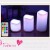 1831 Swing Candle Wedding LED Electronic Candle 18 Keys Timing Remote Control Multicolor Electric Candle Lamp