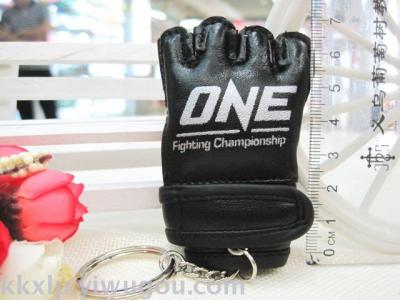 Motorcycle gloves key chain pendant leather gloves key chain ring cross-border e-commerce hot selling motorcy customized