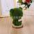 Christmas Simulation Flocking Doll Creative Micro Landscape Garden Decoration Moss Bear Succulent Animal Pot Ornaments