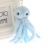 Rex rabbit octopus octopus fur ball key chain fur ball pendant cross border hot style