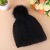 Knitted wool hat Korean version plus wool and thick wool hat ladies autumn winter warm ear protection wholesale