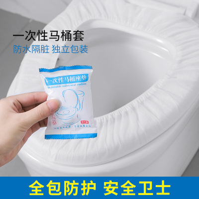Manufactured toilet seat travel portable toilet Seat paper label non-woven or universal toilet seat cover