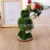 New Creative Moss Bear Rabbit Christmas Flocking Toy Garden Landscape Decoration Simulation Plant Bonsai Decoration