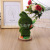 New Christmas Easter Toy Flocking Doll Micro Landscape Garden Decoration Moss Rabbit Simulation Pot Decoration