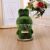 New Creative Moss Bear Rabbit Christmas Flocking Toy Garden Landscape Decoration Simulation Plant Bonsai Decoration