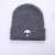 Embroidered alien hat skull pattern Embroidered hat of autumn and winter knit hat is suing ghost head warm wool hat