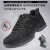 Labor protection shoes Steel head shoes anti-smash and puncture safety shoes Flying mesh cloth wear-resistant rubber sole working shoes