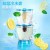 Cold kettle plastic large capacity thickened heat - resisting juice flower teapot double layer beer making pot Cold kettle with faucet