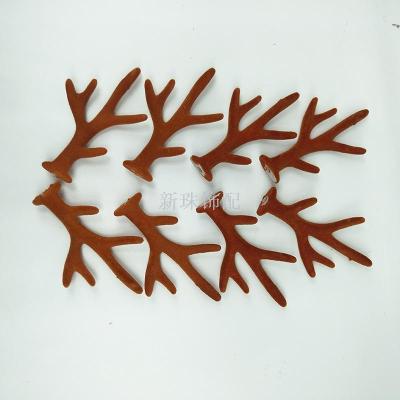 Manufacturers direct marketing special simulation antlers Christmas decoration collar bionic antler diy