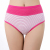 Striped printed mommy pants high waist enlarged version of women's underwear spot trade Australia women's underwear