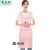 New Korean Style Cotton Apron Wide Strap Apron Vertical Bar Heat Transfer Patch Little Girl Sleeveless Apron Kitchen Household Cleaning