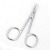 Stainless steel eyebrow scissors cut eyebrow makeup cosmetic scissors cosmetic tools small scissors