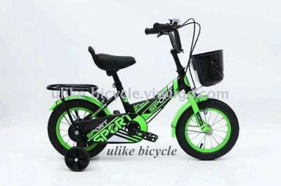 CHILDREN BICYCLE ,AVAILABLE IN 12,14 AND 16 INCH,IRON BODY FRAME,TWO BICYCLES PER BOX,80% ASSEMBLED,AVAILABLE IN RED,BLUE,CHAMPAGNE AND GREEN COLOR