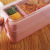 Natural environment-friendly plastic lunch box wheat straw lunch box seal leakproof 900ml three-layer plastic bento box fork spoon two