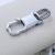 Creative car key chain man waist hanging stainless steel key chain pendant key chain custom LOGO gift