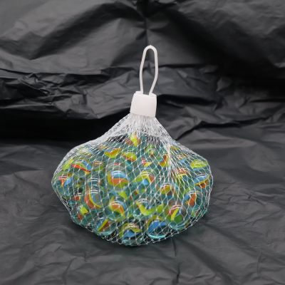16MM marble three - flower ball glass net bag