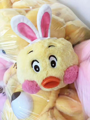 Duckling backpack kindergarten child plush bag boy girl snack backpack cartoon cute backpack