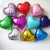 Aluminum Film Heart-Shaped Balloon Wedding Birthday Party Wedding Room Wedding Celebration Decoration Heart Shaped Love Aluminum Film Wedding Supplies