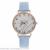 New thin band swan digital face simple watch for ladies