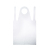 Medical PE apron disposable apron PE plastic transparent waterproof thickened medical apron